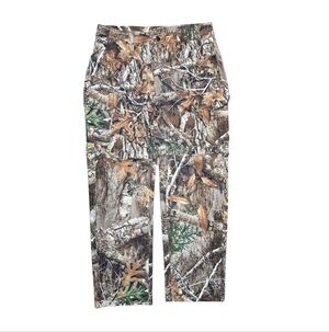 Magellan Outdoors Men's Real Tree Edge Camo Cargo Hunt Pants Sz L
